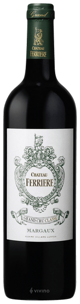 Ch?teau Ferri?re Margaux (Grand Cru Class?) 2015