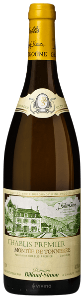 Billaud-Simon Chablis 1er Cru 'Montee de Tonnerre' 2019