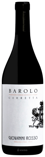 Giovanni Rosso Barolo Cerretta 2012