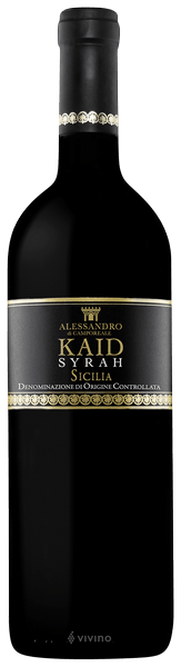 Alessandro di Camporeale Kaid Syrah 2018