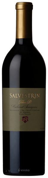 Salvestrin Cabernet Sauvignon Dr. Crane Vineyard Three D (3D) 2013