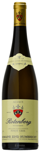 Domaine Zind Humbrecht Pinot Gris Alsace Rotenberg Wintzenheim 2018