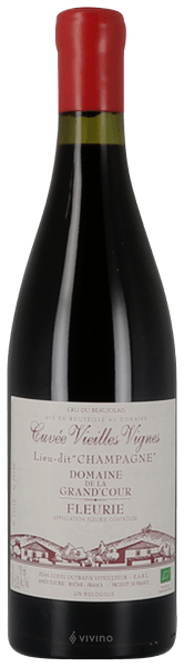 Domaine de la Grand'Cour - Jean Louis Dutraive Cuv?e Vieilles Vignes Fleurie 'Champagne' 2015
