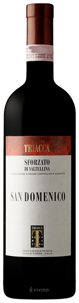 Triacca San Domenico Sforzato di Valtellina 2012