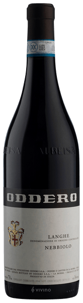 Oddero Nebbiolo Langhe 2017