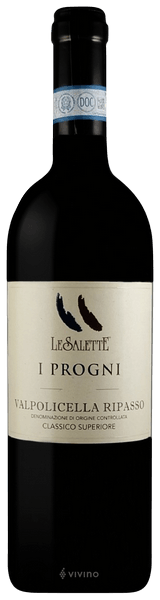 Le Salette I Progni Valpolicella Ripasso Classico Superiore 2016
