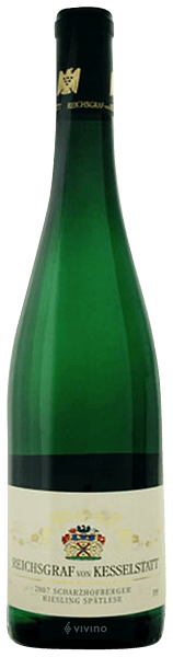 Reichsgraf von Kesselstatt Scharzhofberger Riesling Spatlese 2003