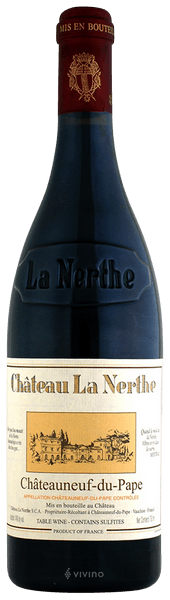 Ch?teau La Nerthe Ch?teauneuf-du-Pape 2001