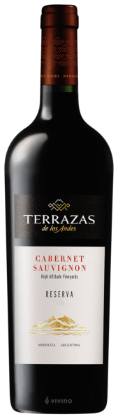 Terrazas de los Andes Reserva Cabernet Sauvignon 2019