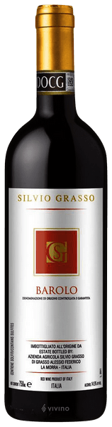 Silvio Grasso Barolo 2016