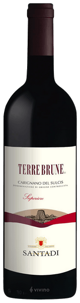 Santadi Terre Brune Superiore Carignano del Sulcis 2006