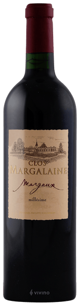 Domaines Philippe Porcheron Clos Margalaine Margaux 2015