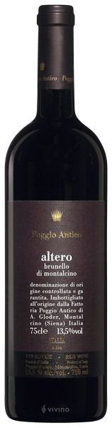 Poggio Antico Altero Brunello di Montalcino 2001