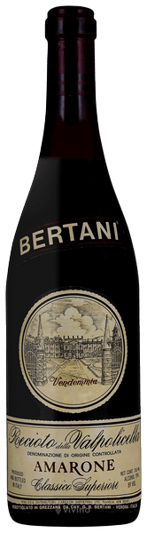 Bertani Recioto della Valpolicella Classico Superiore 1985