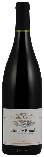 Nicole Chanrion C?te de Brouilly 2018