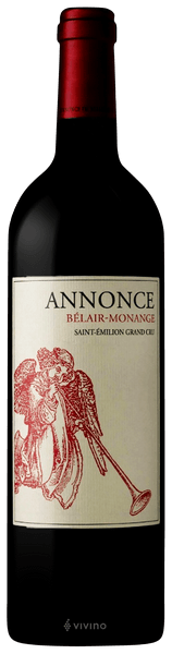 Ch?teau Belair-Monange Annonce Saint-?milion Grand Cru 2014