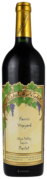 Nickel & Nickel Harris Vineyard Merlot 2018
