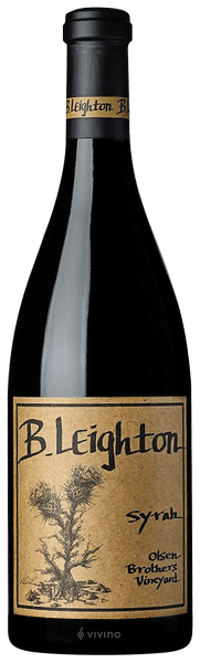 B. Leighton Syrah (Olsen Brothers Vineyard) 2013