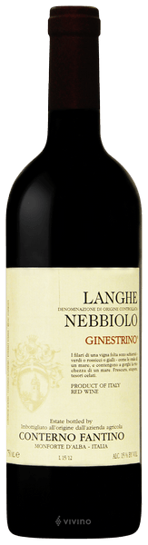 Conterno Fantino Nebbiolo Langhe Ginestrino 2013
