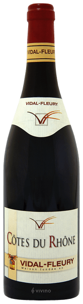 Vidal Fleury C?tes du Rh?ne 2017