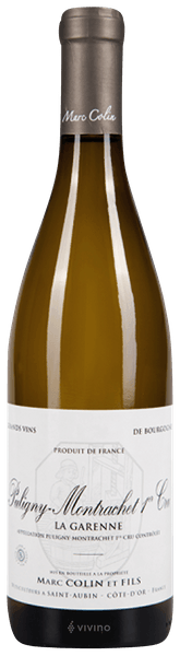 Marc Colin Puligny-Montrachet 1er Cru 'La Garenne' 2015