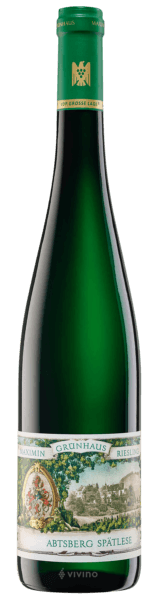 Maximin Gr?nhaus Maximin Gr?nh?user Abtsberg Riesling Sp?tlese 2018