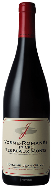 Domaine Jean Grivot Vosne-Roman?e 1er Cru Les Beaux Monts 2017