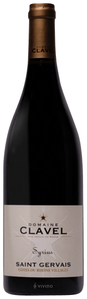 Domaine Claire Clavel Syrius C?tes-du-Rh?ne-Villages 'Saint-Gervais' Rouge 2017
