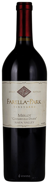 Farella Vineyards Coombsville Divide Merlot 2015