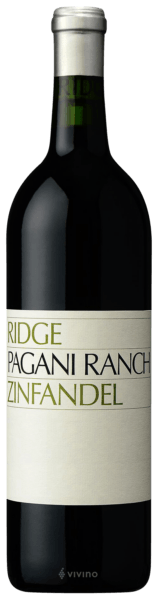 Ridge Vineyards Pagani Ranch Zinfandel 2019