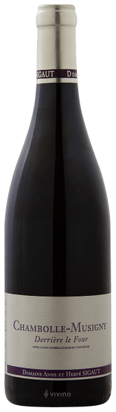 Domaine Anne et Herve Sigaut Chambolle-Musigny 'Derri?re le Four' 2016