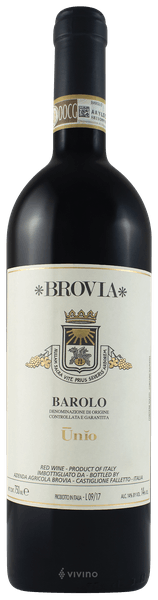Brovia Barolo Unio 2014