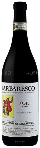 Produttori del Barbaresco Barbaresco Riserva Asili 2016