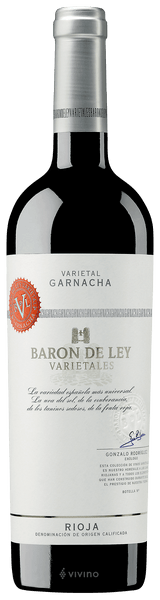 Baron de Ley Varietales Garnacha Rioja 2018