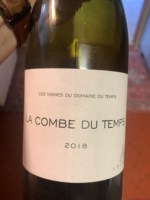Les Vignes du Domaine du Temps La Combe du Temps Rouge 2018
