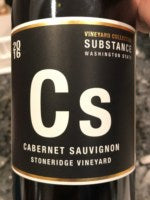 Substance Cabernet Sauvignon Stoneridge Vineyard (Cs) 2016