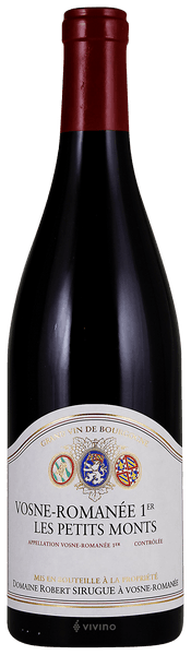 Robert Sirugue Les Petits Monts Vosne-Roman?e 1er Cru 2018
