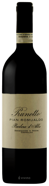 Prunotto Pian Romualdo Barbera d'Alba 2016