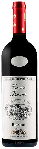 Punta Crena Vigneto Isasco Rossese 2019