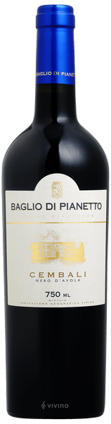 Baglio di Pianetto Cembali Nero d'Avola 2012
