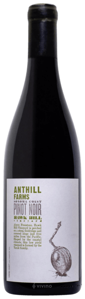 Anthill Farms Hawk Hill Vineyard Pinot Noir 2019