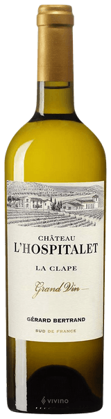 Ch?teau l'Hospitalet Grand Vin La Clape Blanc 2018