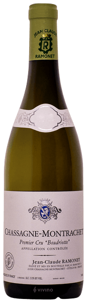 Jean-Claude Ramonet Chassagne-Montrachet Premier Cru 'Boudriotte' Blanc 2017