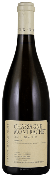 Pierre-Yves Colin-Morey Chassagne-Montrachet Premier Cru Les Chenevottes 2015