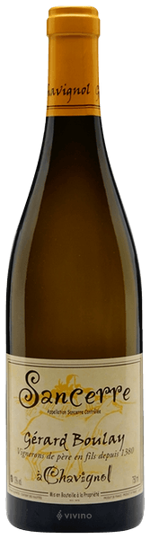 G?rard Boulay Sancerre ? Chavignol Blanc 2019