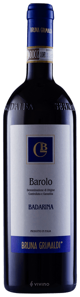 Bruna Grimaldi Badarina Barolo 2006