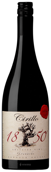 Cirillo 1850 Ancestor Vine Grenache 2014