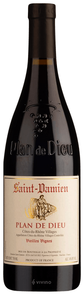 Saint-Damien Vieilles Vignes C?tes-du-Rh?ne-Villages 'Plan de Dieu' 2019