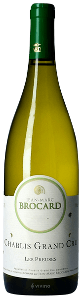 Jean-Marc Brocard Chablis Grand Cru 'Les Preuses' 2018