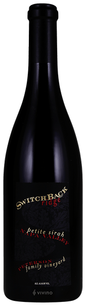 Switchback Ridge Peterson Family Vineyard Petite Sirah 2013